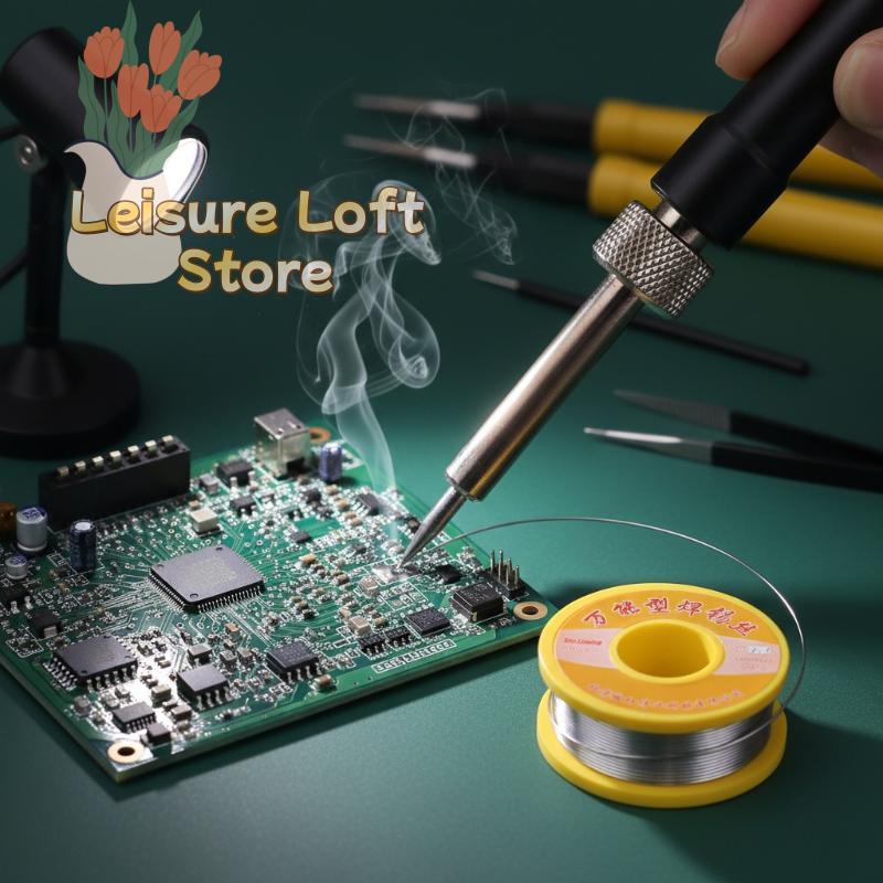Soldering Wire Tin Wire 50g With Flux Rosin Core for Electrical Repair DIY Jewelry Circuit Board Welding B
Soldering Wire Tin Wire 50g With Flux Rosin Core for Electrical Repair DIY Jewelry Circuit Board Welding B