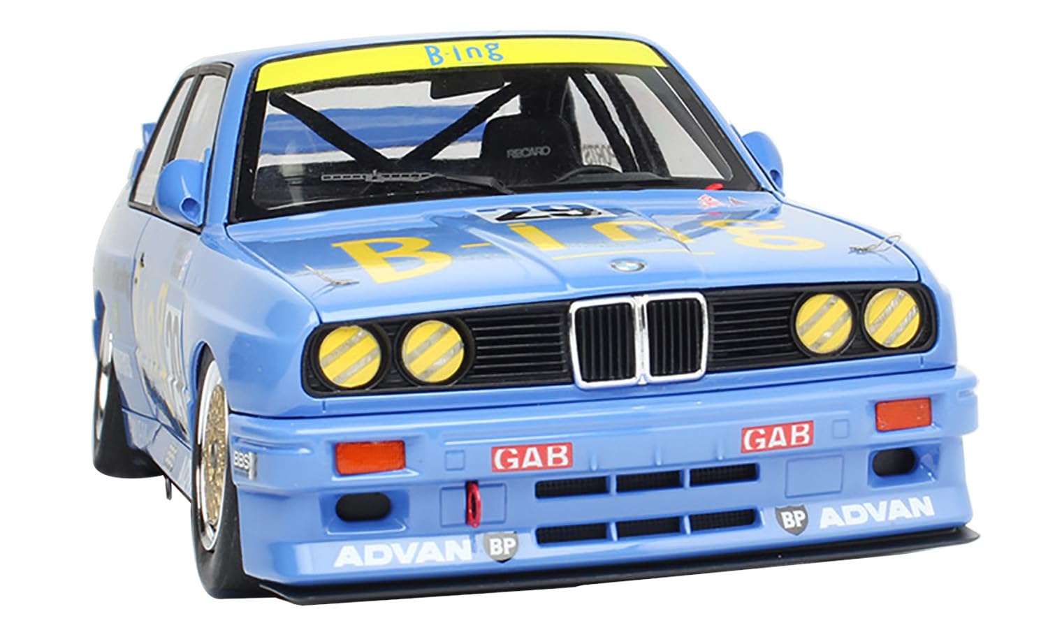 Platz/NuNu 1/24 Racing Series BMW M3 E30 Gr.A 1990 InterTEC Class Winner at Fuji Speedway Plastic Model Kit PN24019
Platz/NuNu 1/24 Racing Series BMW M3 E30 Gr.A 1990 InterTEC Class Winner at Fuji Speedway Plastic Model Kit PN24019