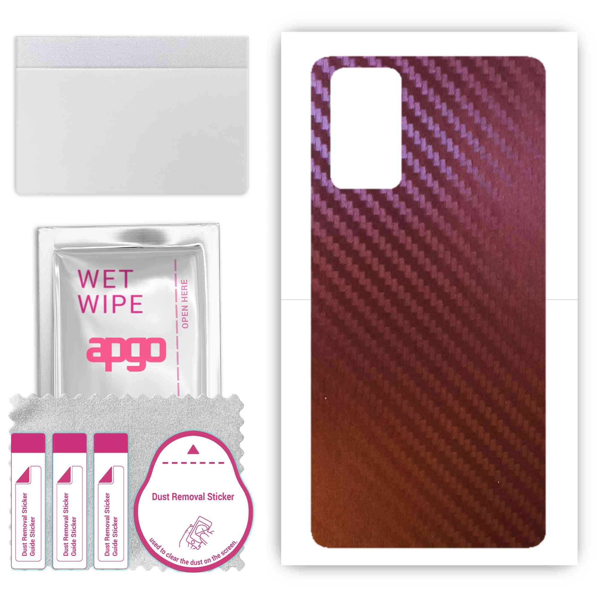 apgo skin sticker film foil vinyl for the BACK compatible with Samsung Galaxy Note 20, scratch-resistant, easy to install - Carbon Chameleon CAKA5
apgo skin sticker film foil vinyl for the BACK compatible with Samsung Galaxy Note 20, scratch-resistant, easy to install - Carbon Chameleon CAKA5