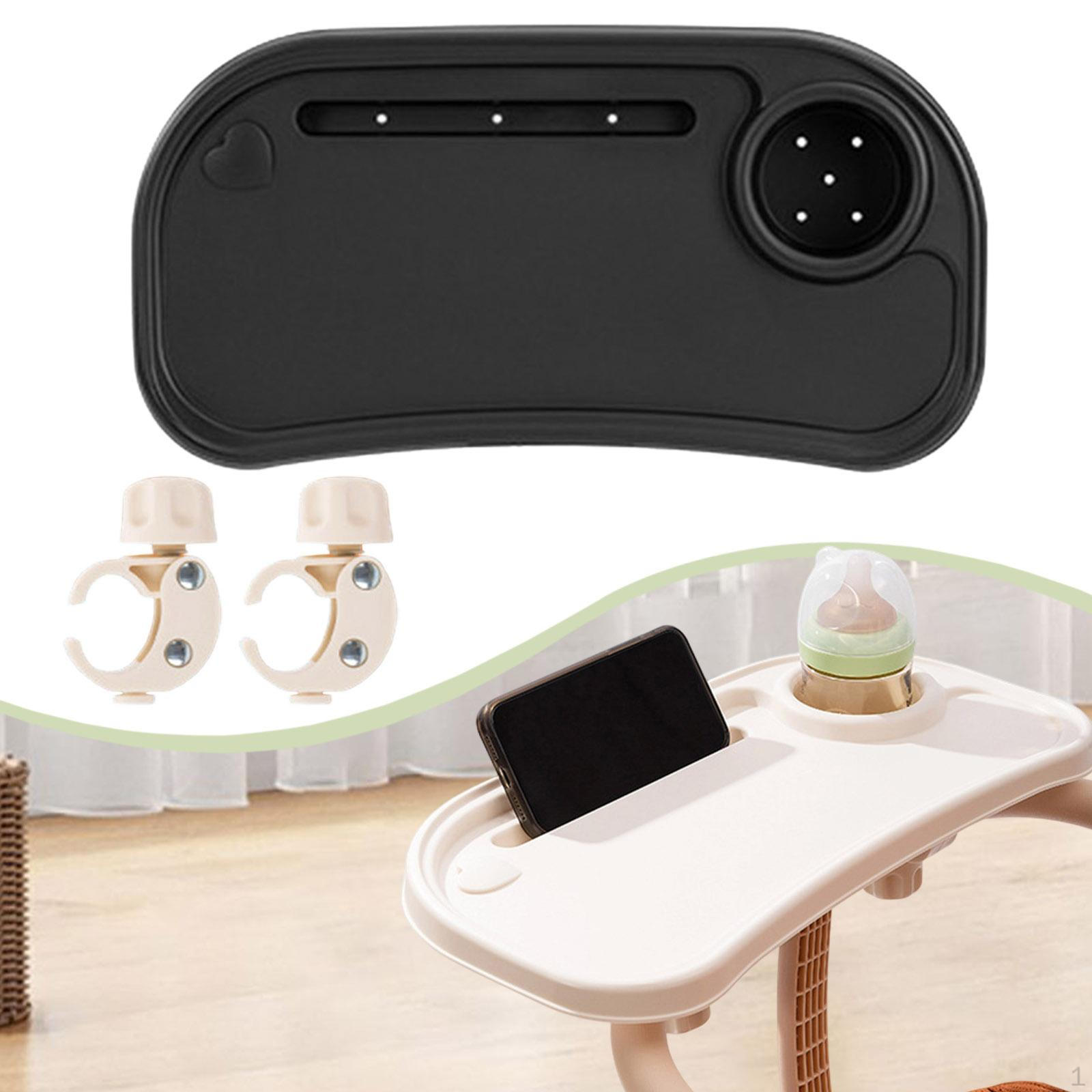 Universal Meal Tray, Cup Holder Included, Easy Assembly, Compatible with Most Strollers. Black
Universal Meal Tray, Cup Holder Included, Easy Assembly, Compatible with Most Strollers. Black