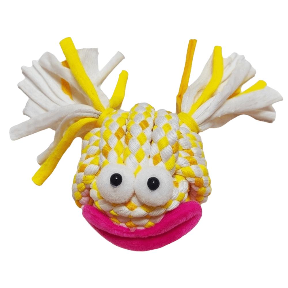 Colorful Teeth Cleaning Toy Bite-Resistant Dog Mop Ball Toys Cute Dog Chew Rope Toy Boredom жёлтый
Colorful Teeth Cleaning Toy Bite-Resistant Dog Mop Ball Toys Cute Dog Chew Rope Toy Boredom жёлтый
