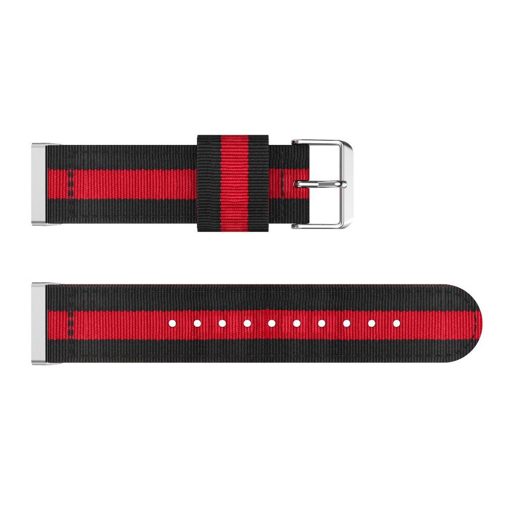 For Fitbit Versa 4/Sense 2 Nylon Replacement Stripe Band Pink Buckle Adjustable Watch Strap Black/Red/Black
For Fitbit Versa 4/Sense 2 Nylon Replacement Stripe Band Pink Buckle Adjustable Watch Strap Black/Red/Black