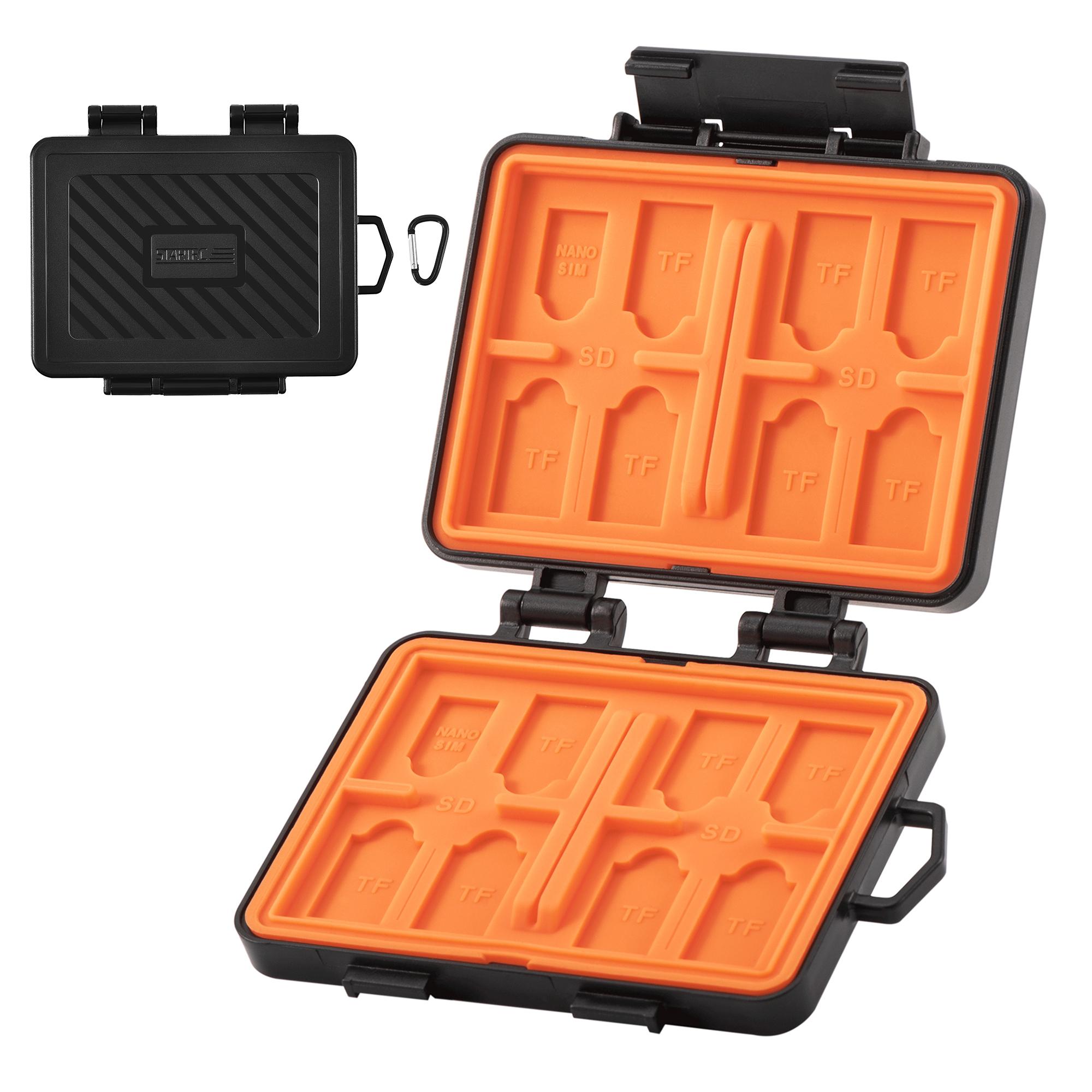 STARTRC V1 1156737 Drone Camera Remote Memory Card Case 24 Slots Storage Box for SD/TF/Nano SIM Cards A
STARTRC V1 1156737 Drone Camera Remote Memory Card Case 24 Slots Storage Box for SD/TF/Nano SIM Cards A