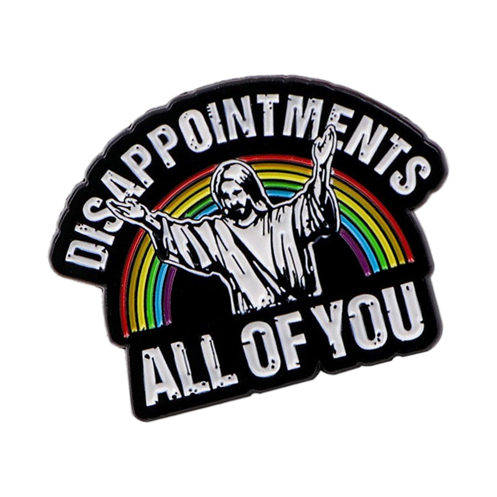 Detailed Alloy Brooch Lapel Pin Fashionable Religious Backpack Badge Handmade Jewelry Gift for Church Activities 1
Detailed Alloy Brooch Lapel Pin Fashionable Religious Backpack Badge Handmade Jewelry Gift for Church Activities 1
