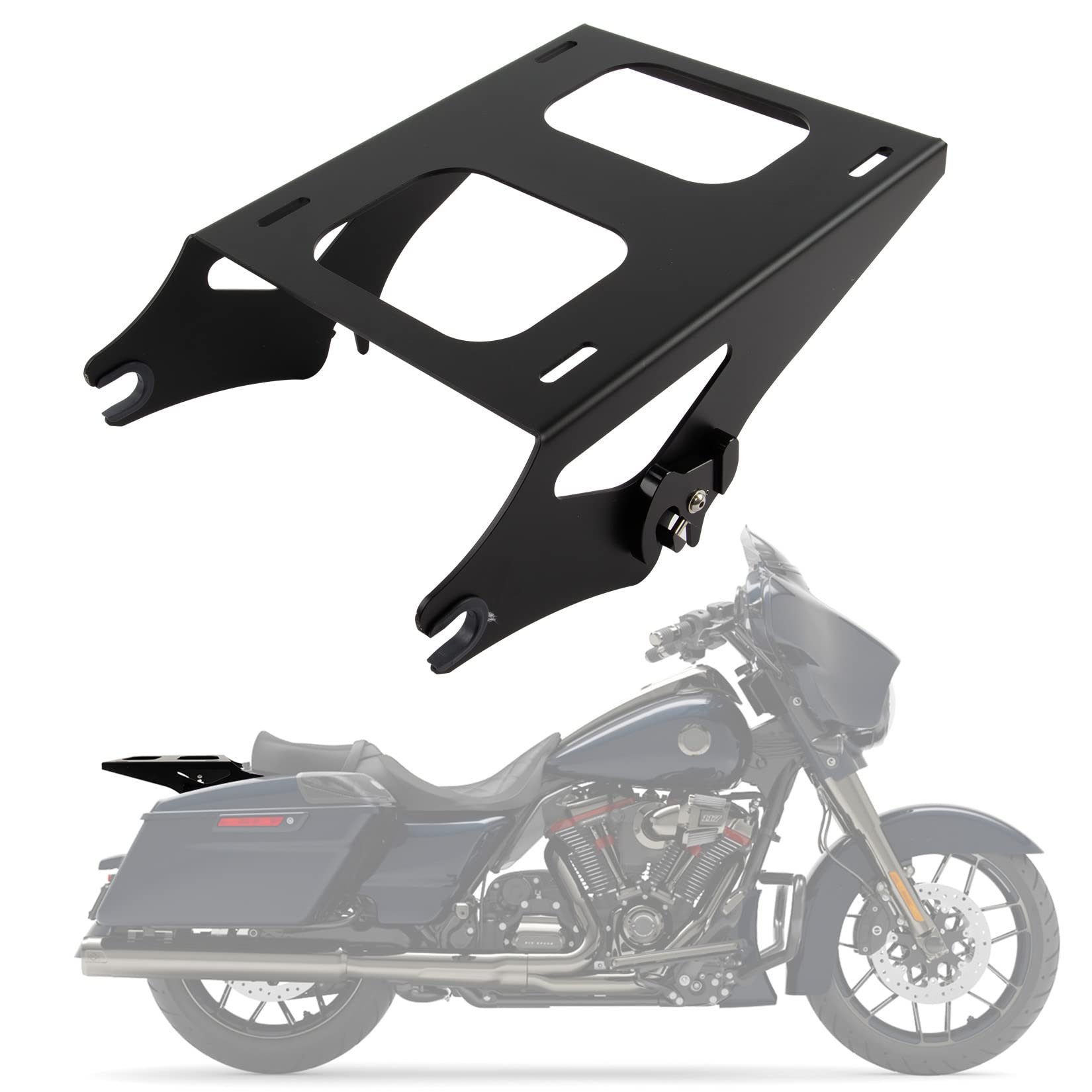 Задний багажник для Harley Задний багажник совместим с Harley Touring Street Glide Road King Electra Glide 2014 2015 2016 2017 2018 2019 2020
Задний багажник для Harley Задний багажник совместим с Harley Touring Street Glide Road King Electra Glide 2014 2015 2016 2017 2018 2019 2020