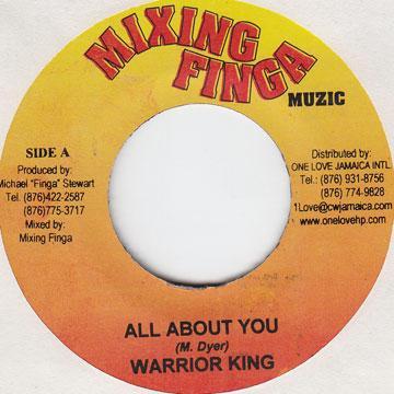 7-дюймовая пластинка WARRIOR KING / TINGA STEWART - All About You / Bring Back The Love NONE Mixing Finga Mu Jamaica Reggae, Ska & Dub Used
7-дюймовая пластинка WARRIOR KING / TINGA STEWART - All About You / Bring Back The Love NONE Mixing Finga Mu Jamaica Reggae, Ska & Dub Used