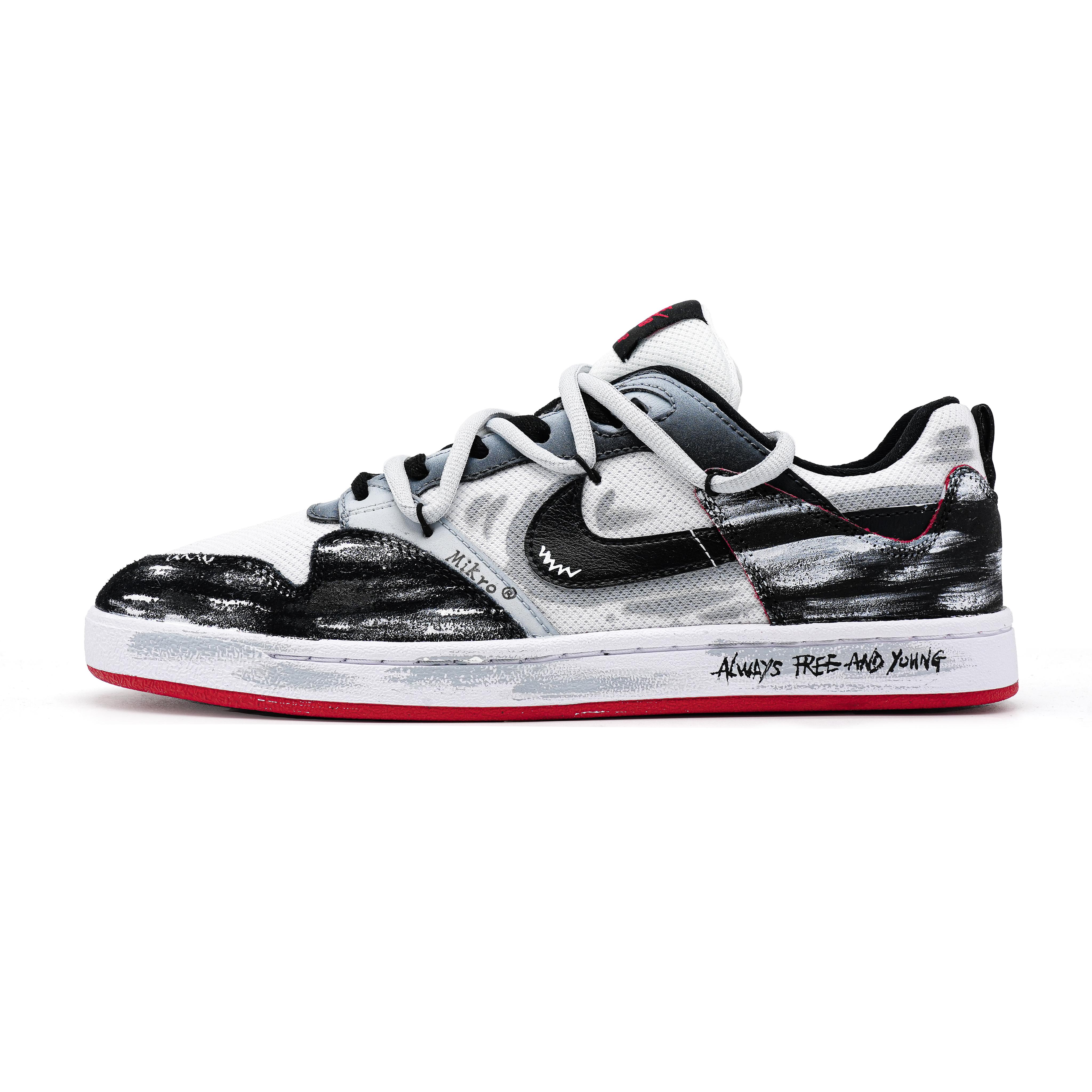Nike SB Alleyoop Final Chapter Low top Skateboard Shoes Men s White Black CJ0882-102(Team1068-) 44
Nike SB Alleyoop Final Chapter Low top Skateboard Shoes Men s White Black CJ0882-102(Team1068-) 44