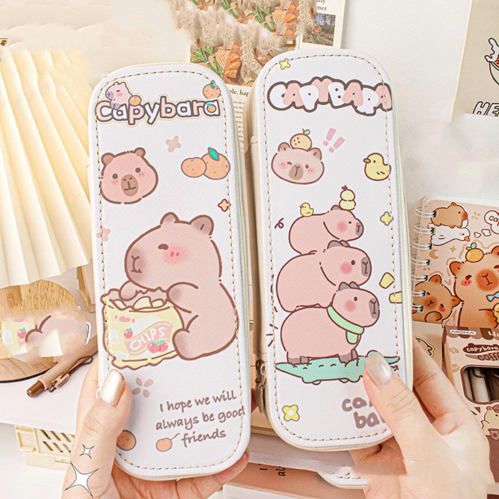 Capybara Pen Box 2 Layers Stationery Organizer Multifuncional Storage Box School Office B
Capybara Pen Box 2 Layers Stationery Organizer Multifuncional Storage Box School Office B