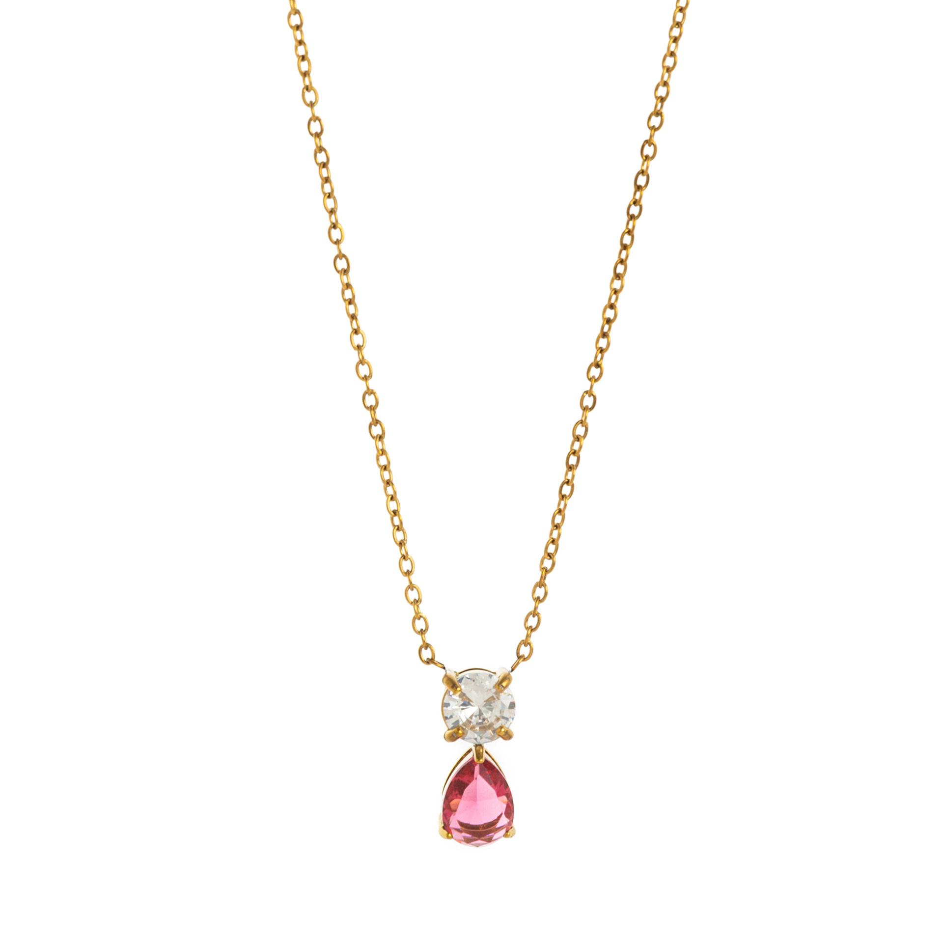 Titanium Steel 12 Birthstone Birthstone Zircon Retro Literary Necklace Clavicle Chain High Color Retention Plated 18K Gold Necklace
Titanium Steel 12 Birthstone Birthstone Zircon Retro Literary Necklace Clavicle Chain High Color Retention Plated 18K Gold Necklace