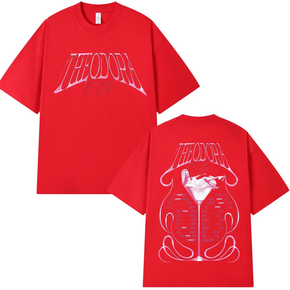 Rapper Theodora BOSS Lady Album Tour Tshirt Fan Gifts Unisex Women Hip Hop Fashion T Shirt Male Casual Vintage Oversized Tshirts S
Rapper Theodora BOSS Lady Album Tour Tshirt Fan Gifts Unisex Women Hip Hop Fashion T Shirt Male Casual Vintage Oversized Tshirts S