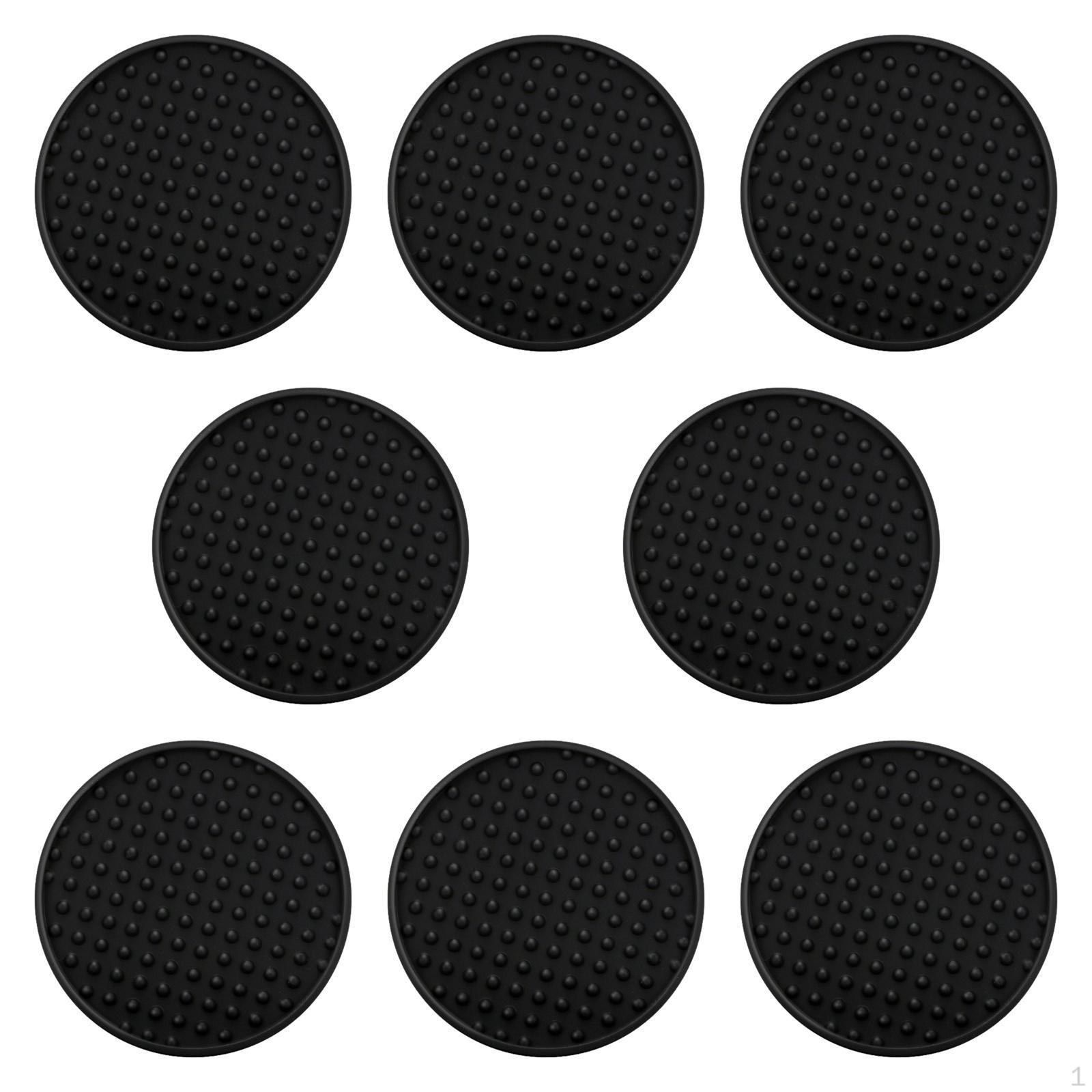8 Pack Silicone Coasters for Cups, Tea Home, Cafe, Dining Room, Party чёрный
8 Pack Silicone Coasters for Cups, Tea Home, Cafe, Dining Room, Party чёрный
