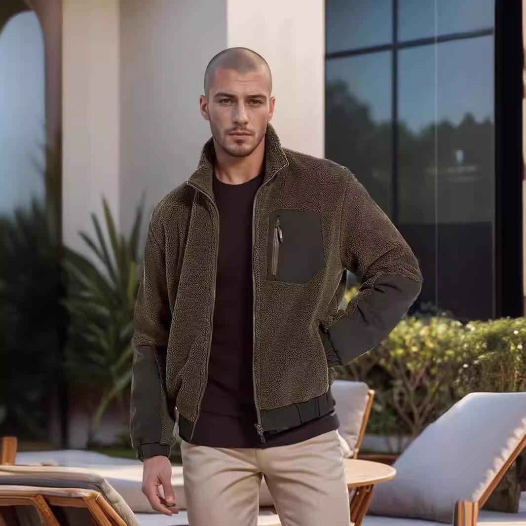 Кашемировая куртка из ягненка для мужчин и носить флисовую повседневную новую куртку с воротником-стойкой, кардиган на открытом воздухе XXL
Кашемировая куртка из ягненка для мужчин и носить флисовую повседневную новую куртку с воротником-стойкой, кардиган на открытом воздухе XXL