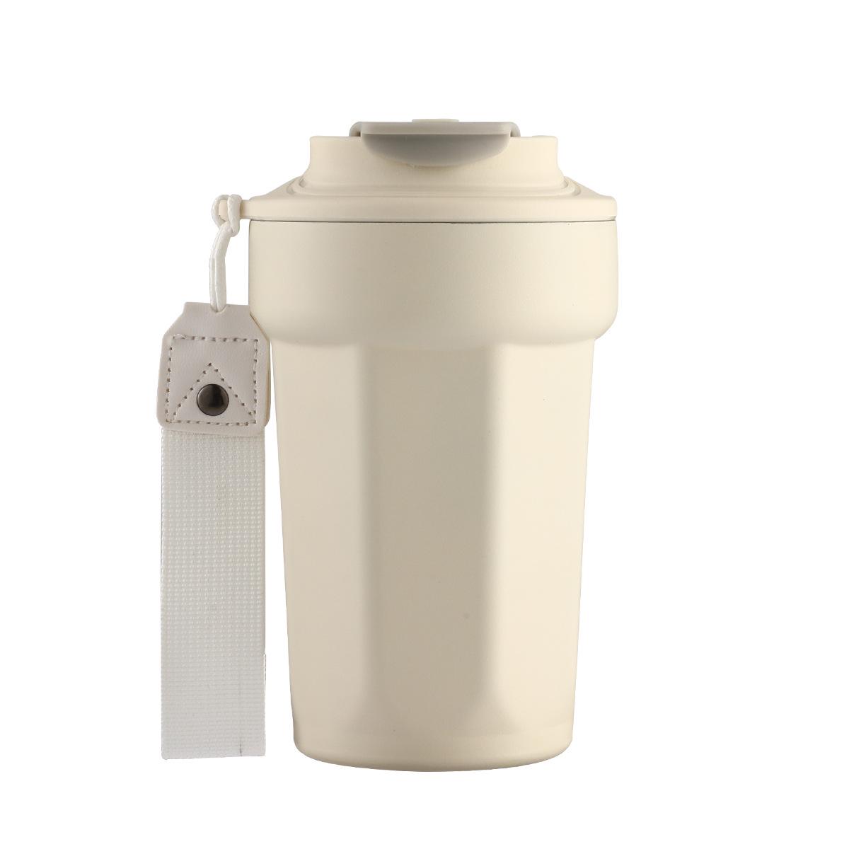 Luckin Coffee 316 Нержавеющая сталь Изолированная Умная Кружка для Измерения Температуры, Большая Вместимость, Унисекс. 450ml