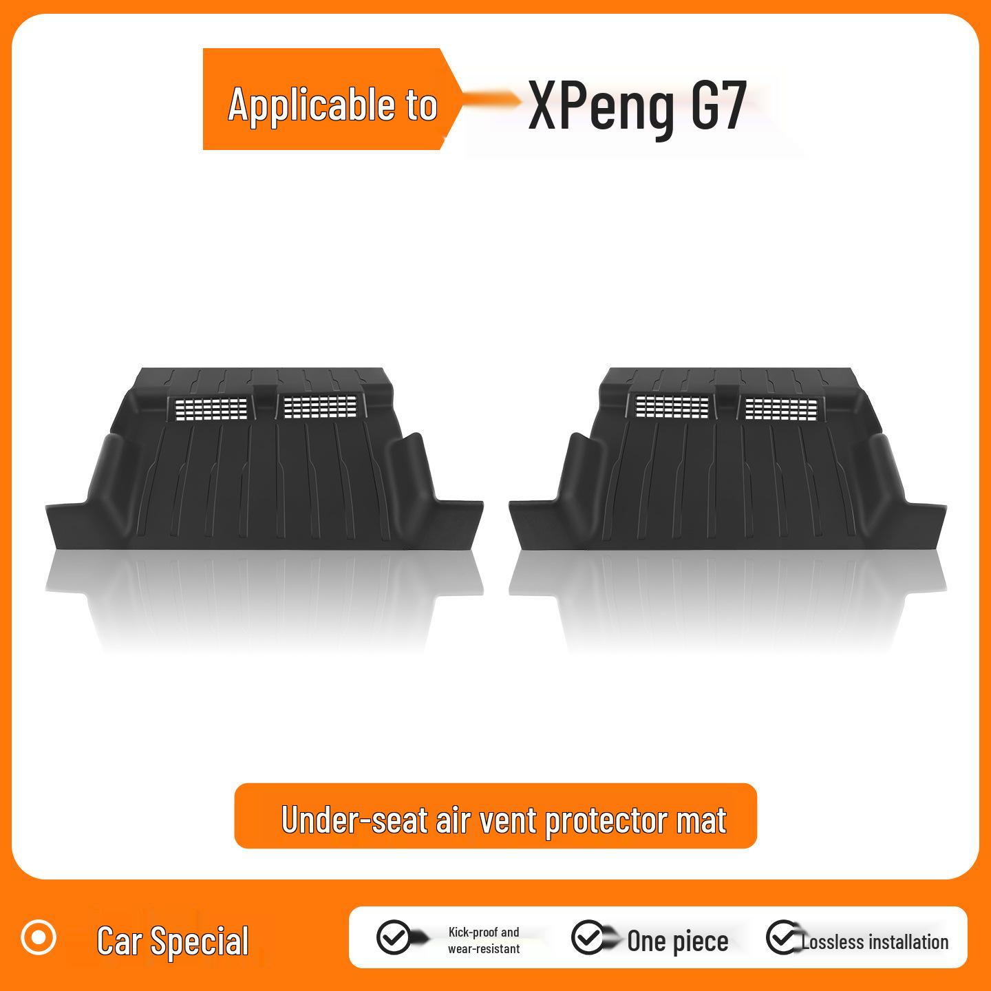 XPeng G7 Under-Seat Air Vent Protector & Dust Cover
XPeng G7 Under-Seat Air Vent Protector & Dust Cover
