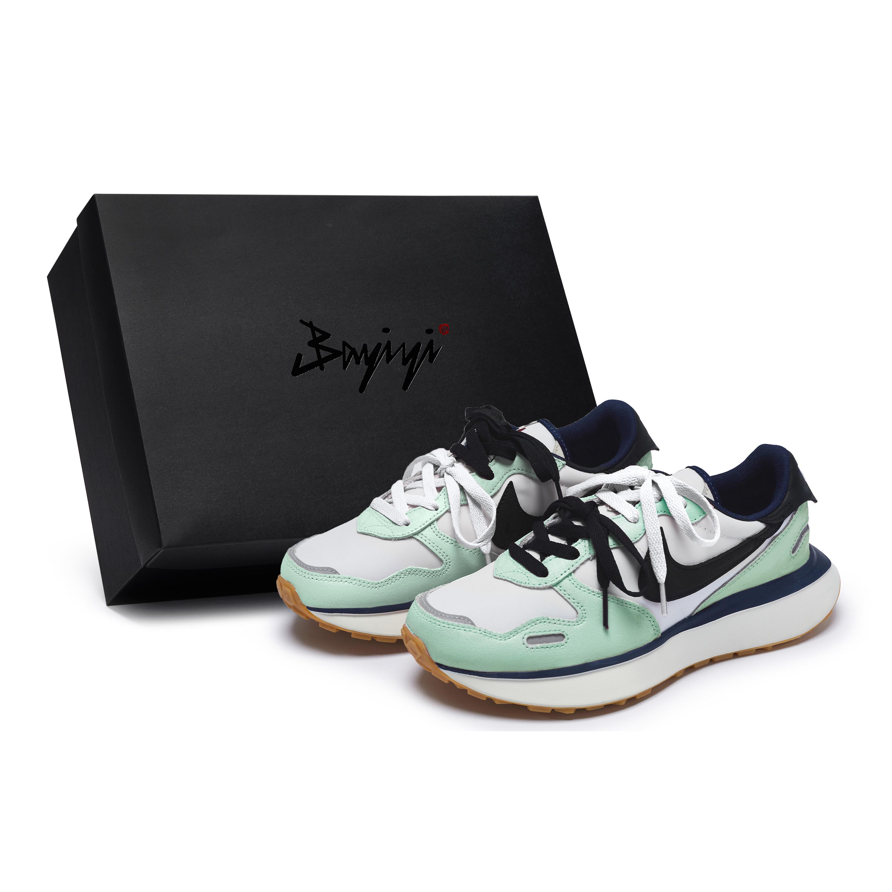 Nike Phoenix Waffle Low top Running Shoes Women s Cyan White Black FZ3600-072(Team80-S-BOX) 42
Nike Phoenix Waffle Low top Running Shoes Women s Cyan White Black FZ3600-072(Team80-S-BOX) 42