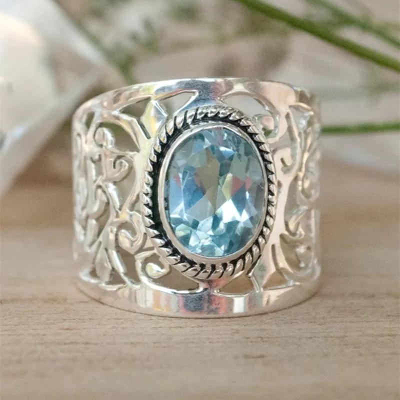 2026 Hollow Out Wide Ring with Oval Sky Blue Stone Trendy Accessories for Women Wedding Party Female Rings Statement Zircon 5
2026 Hollow Out Wide Ring with Oval Sky Blue Stone Trendy Accessories for Women Wedding Party Female Rings Statement Zircon 5