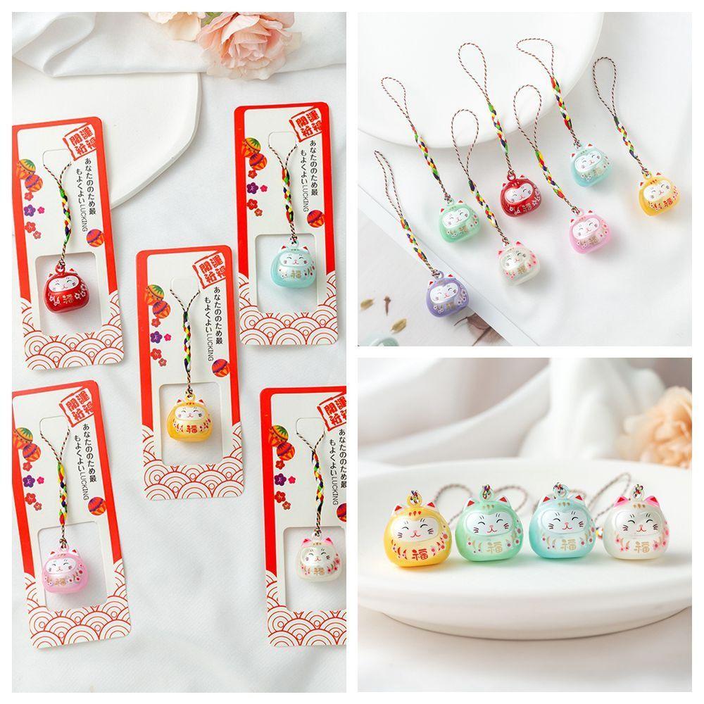 Creative Gift Lucky Cat Keychain Good Luck Cat Daruma Bells Pendant Key Chain світло-синій колір
Creative Gift Lucky Cat Keychain Good Luck Cat Daruma Bells Pendant Key Chain світло-синій колір