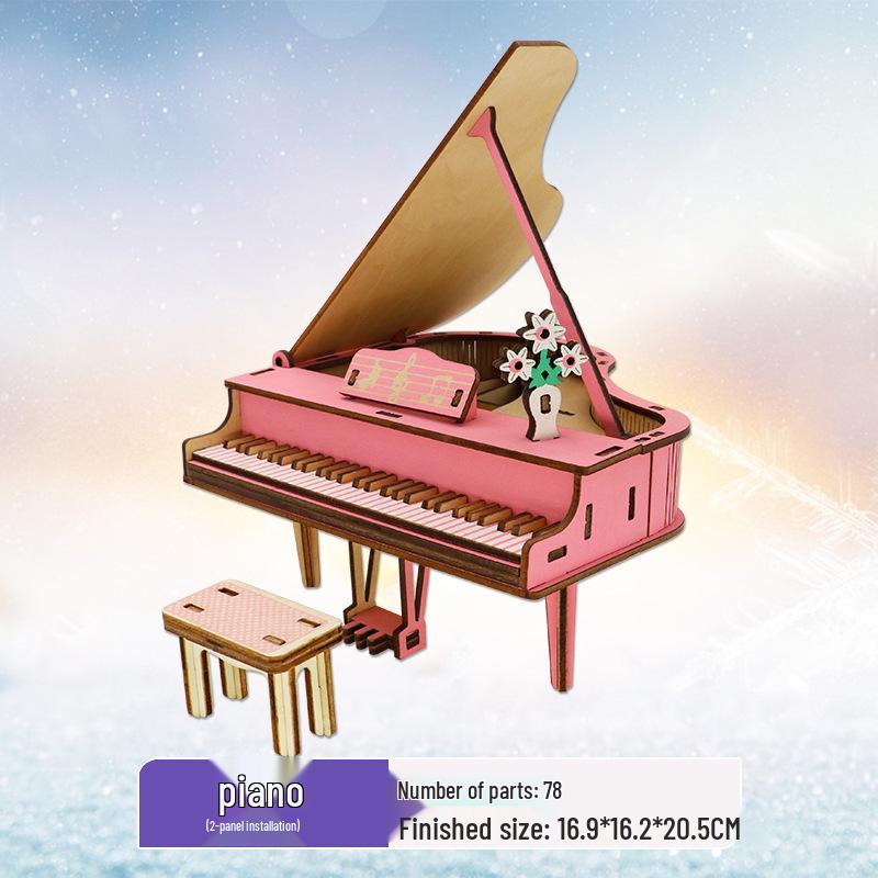 3D деревянная головоломка-комплект для детей и взрослых - развивающая игрушка и подарок
3D деревянная головоломка-комплект для детей и взрослых - развивающая игрушка и подарок