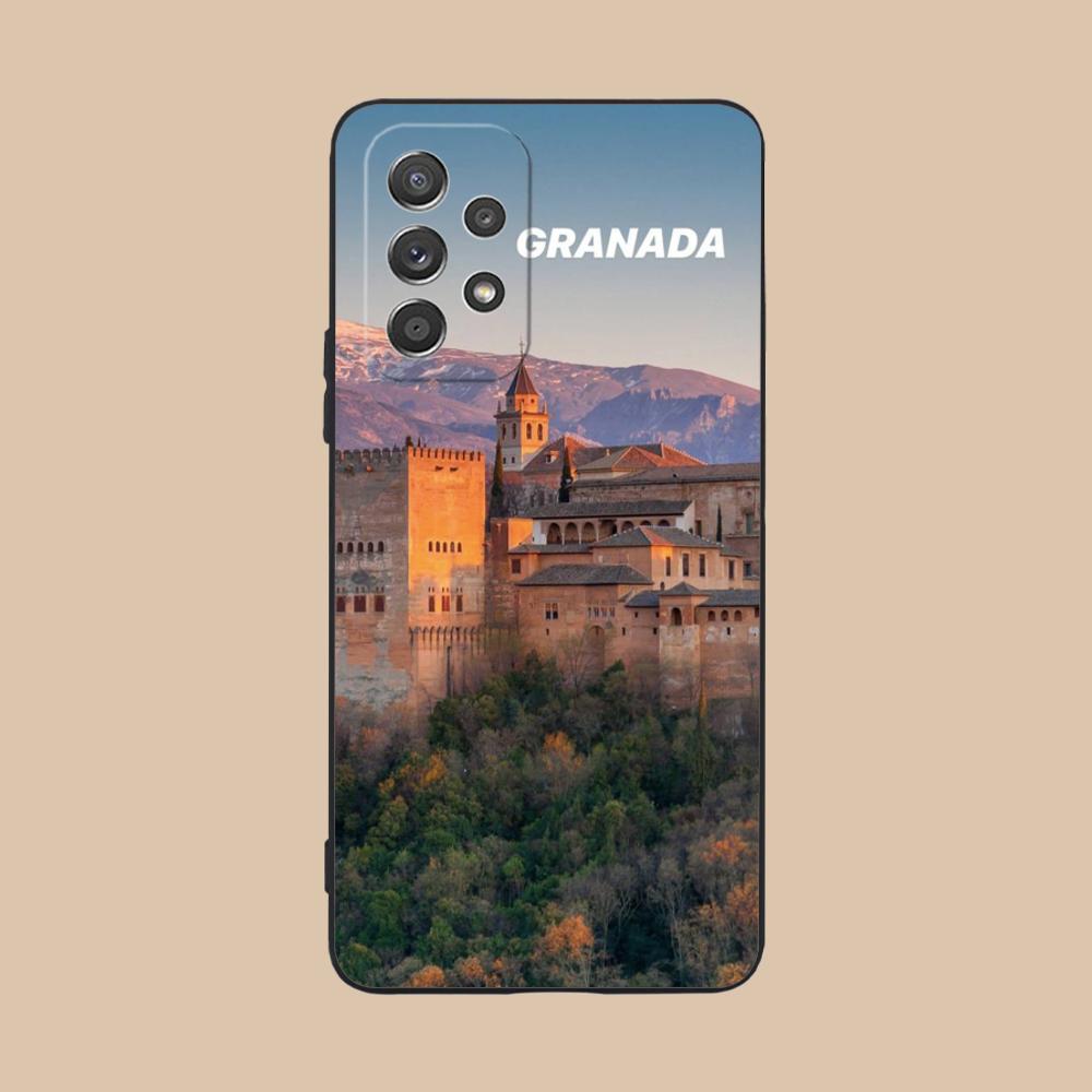 Spain Alhambra Granada Matte TPU Mobile Phone Case for Samsung Galaxy A56 55 54 53 52 51 36 35 34 23 16 15 5G Colorful Cover Galaxy A51 5G
Spain Alhambra Granada Matte TPU Mobile Phone Case for Samsung Galaxy A56 55 54 53 52 51 36 35 34 23 16 15 5G Colorful Cover Galaxy A51 5G