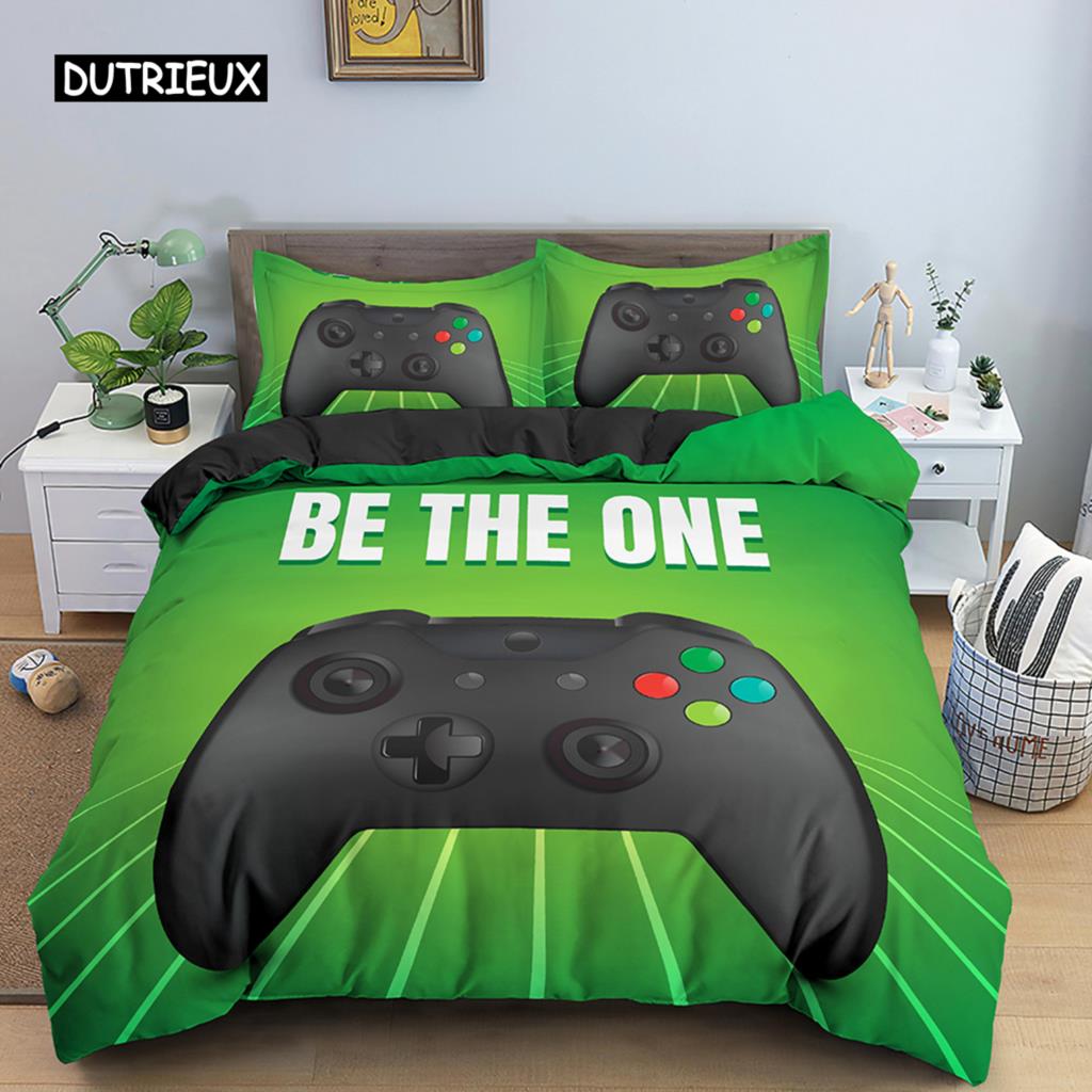 Kids Boys Teens Gamer Bedding Set Gamepad Duvet Cover GamePad Quilt Cover 3D Print Bedding Queen King Polyester Comforter Cover EU single(135x200cm)
Kids Boys Teens Gamer Bedding Set Gamepad Duvet Cover GamePad Quilt Cover 3D Print Bedding Queen King Polyester Comforter Cover EU single(135x200cm)