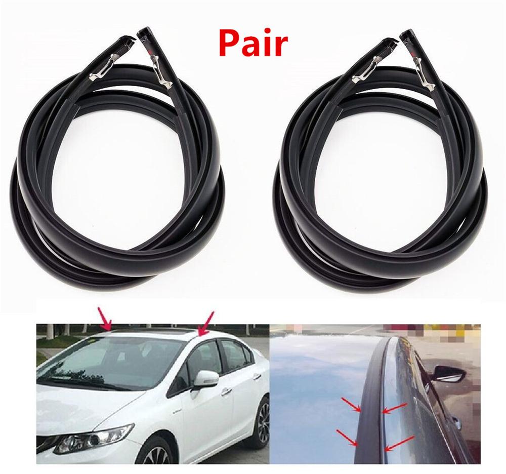 Pair New Black Roof Trim Molding Kit Fit For 2016-2021 Honda Civic Sedan 5-Door
Pair New Black Roof Trim Molding Kit Fit For 2016-2021 Honda Civic Sedan 5-Door