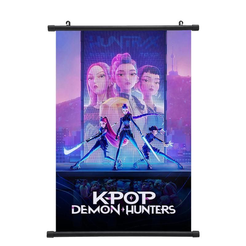 Аніме KPop Мисливці на демонів Постер Румі Міра Зої Картина Декорація вітальні офісу Спальня Домашні настінні принти 30*45cm
Аніме KPop Мисливці на демонів Постер Румі Міра Зої Картина Декорація вітальні офісу Спальня Домашні настінні принти 30*45cm