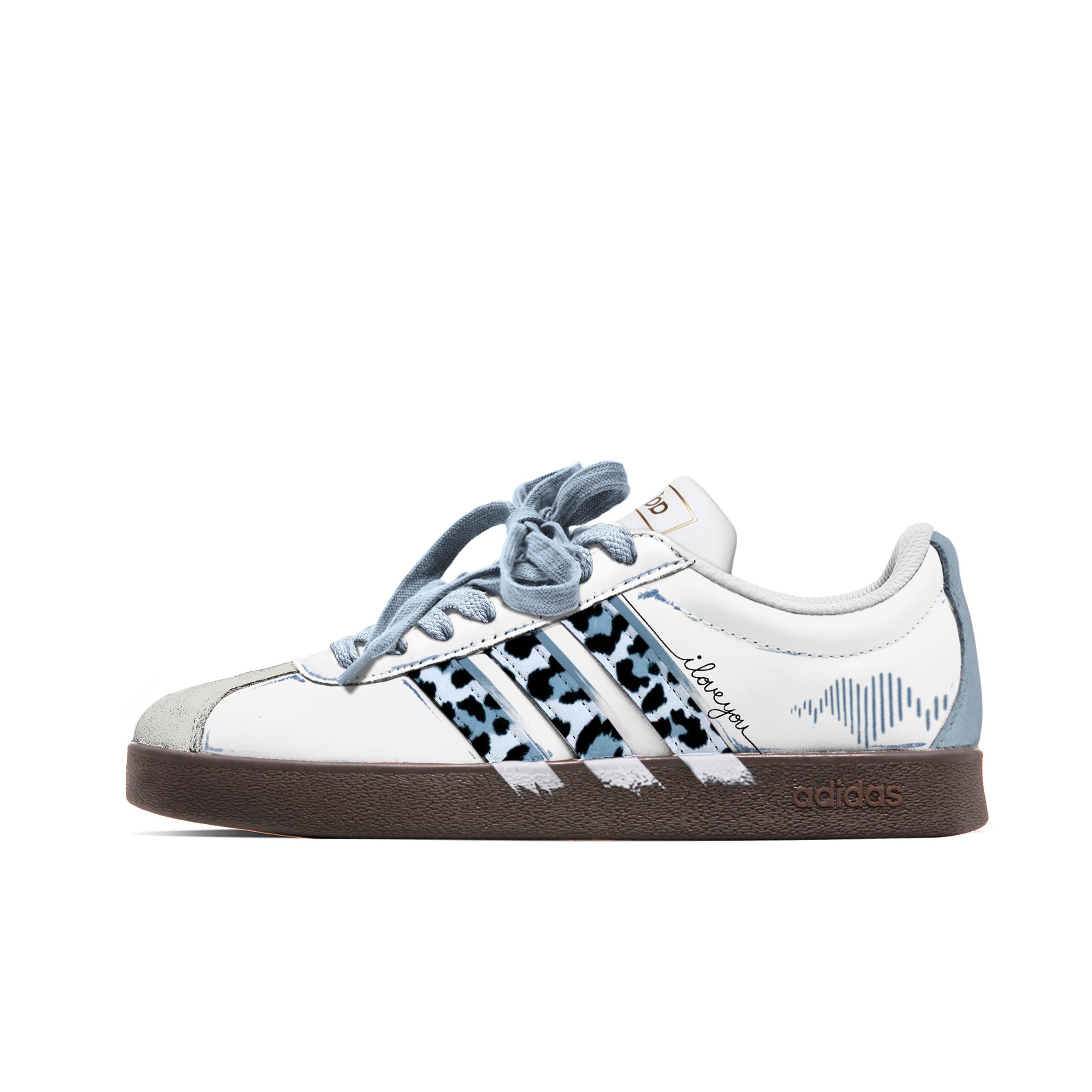 Adidas Vl Court Classic Dusty Blue Leopard Language Low top Skateboard Shoes Unisex Blue JQ2470(TeamM-) 46
Adidas Vl Court Classic Dusty Blue Leopard Language Low top Skateboard Shoes Unisex Blue JQ2470(TeamM-) 46