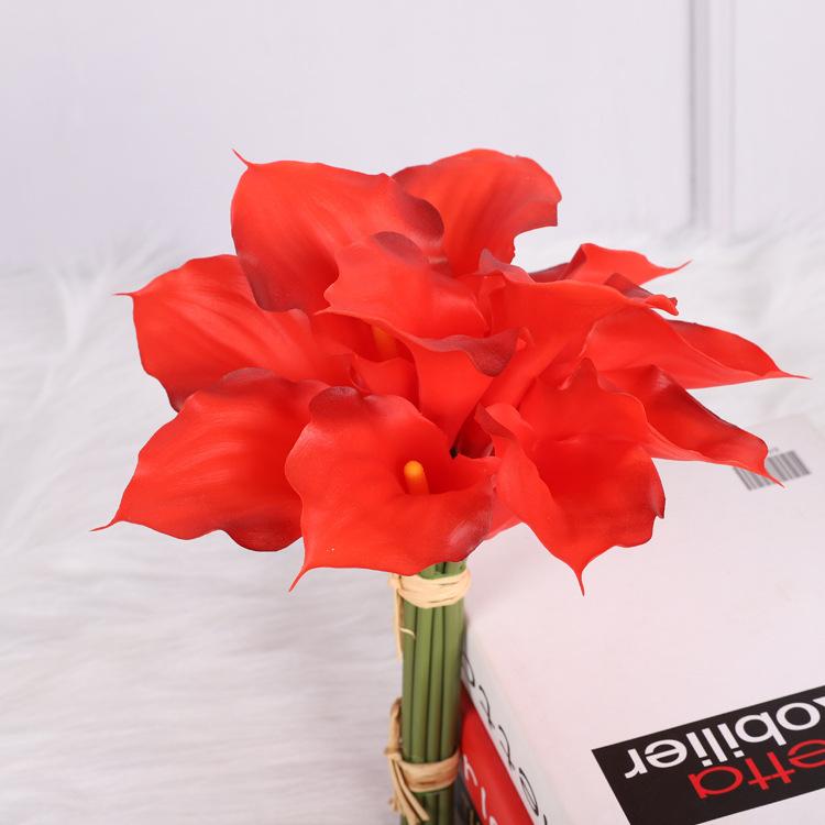 Simulation 12 head handle bundle soft glue calla lily mini fake flower shooting prop calla lily simulation flower яскраво-червоного кольору
Simulation 12 head handle bundle soft glue calla lily mini fake flower shooting prop calla lily simulation flower яскраво-червоного кольору