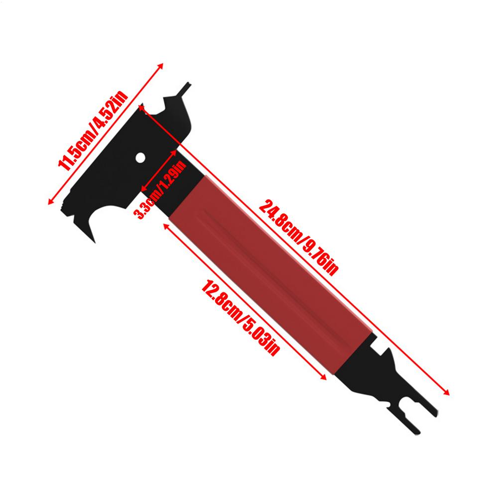 Trim Panel Removal Tool Steel Handle Pry Remover Clip Pry Tool For Truck Tractor Automobile Body Interior Repair Parts Carpet
Trim Panel Removal Tool Steel Handle Pry Remover Clip Pry Tool For Truck Tractor Automobile Body Interior Repair Parts Carpet