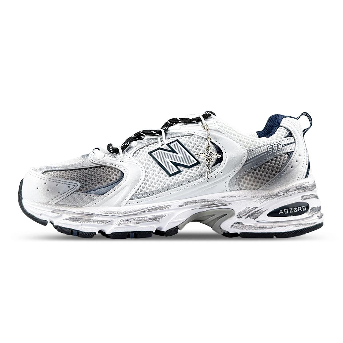 New Balance NB 530 Cushioning Abrasion Resistant Breathable Low top Running Shoes Unisex Black White Silver MR530SG(Team1298-) 37
New Balance NB 530 Cushioning Abrasion Resistant Breathable Low top Running Shoes Unisex Black White Silver MR530SG(Team1298-) 37