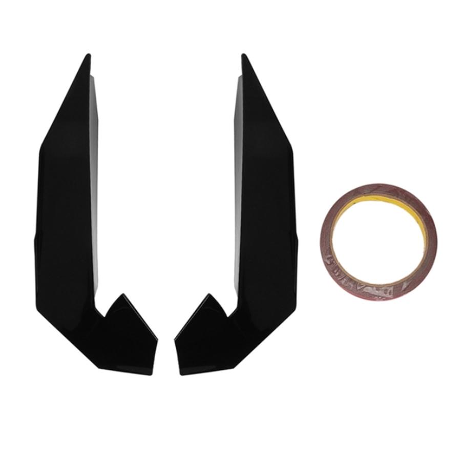 28cm Gloss Black Front Bumper Canards Splitter Fins for Honda Civic Type-R 2016-2021
28cm Gloss Black Front Bumper Canards Splitter Fins for Honda Civic Type-R 2016-2021