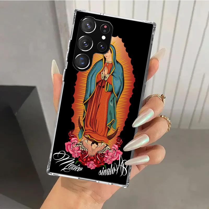 Virgin De Guadalupe Virgen Mary Phone Case for Samsung Galaxy S26 S24 S23 Ultra S25 Edge S22 S21 Plus S20 FE + Soft Print Shell Samsung S26 Plus
Virgin De Guadalupe Virgen Mary Phone Case for Samsung Galaxy S26 S24 S23 Ultra S25 Edge S22 S21 Plus S20 FE + Soft Print Shell Samsung S26 Plus