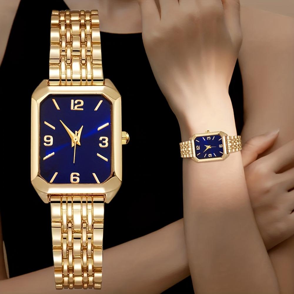 1PC Ladies Fashion Atmosphere Gorgeous Party Quartz Watch, Square Dial, Everyday Versatile синій
1PC Ladies Fashion Atmosphere Gorgeous Party Quartz Watch, Square Dial, Everyday Versatile синій