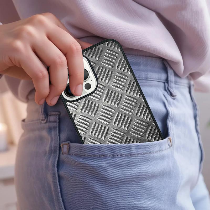 Steel Iron Metal Pattern Phone Case For iPhone 17 Air 15 16e 14 13 Pro Max Coque 12 11 Pro Max PLUS cover iPhone 16pro
Steel Iron Metal Pattern Phone Case For iPhone 17 Air 15 16e 14 13 Pro Max Coque 12 11 Pro Max PLUS cover iPhone 16pro