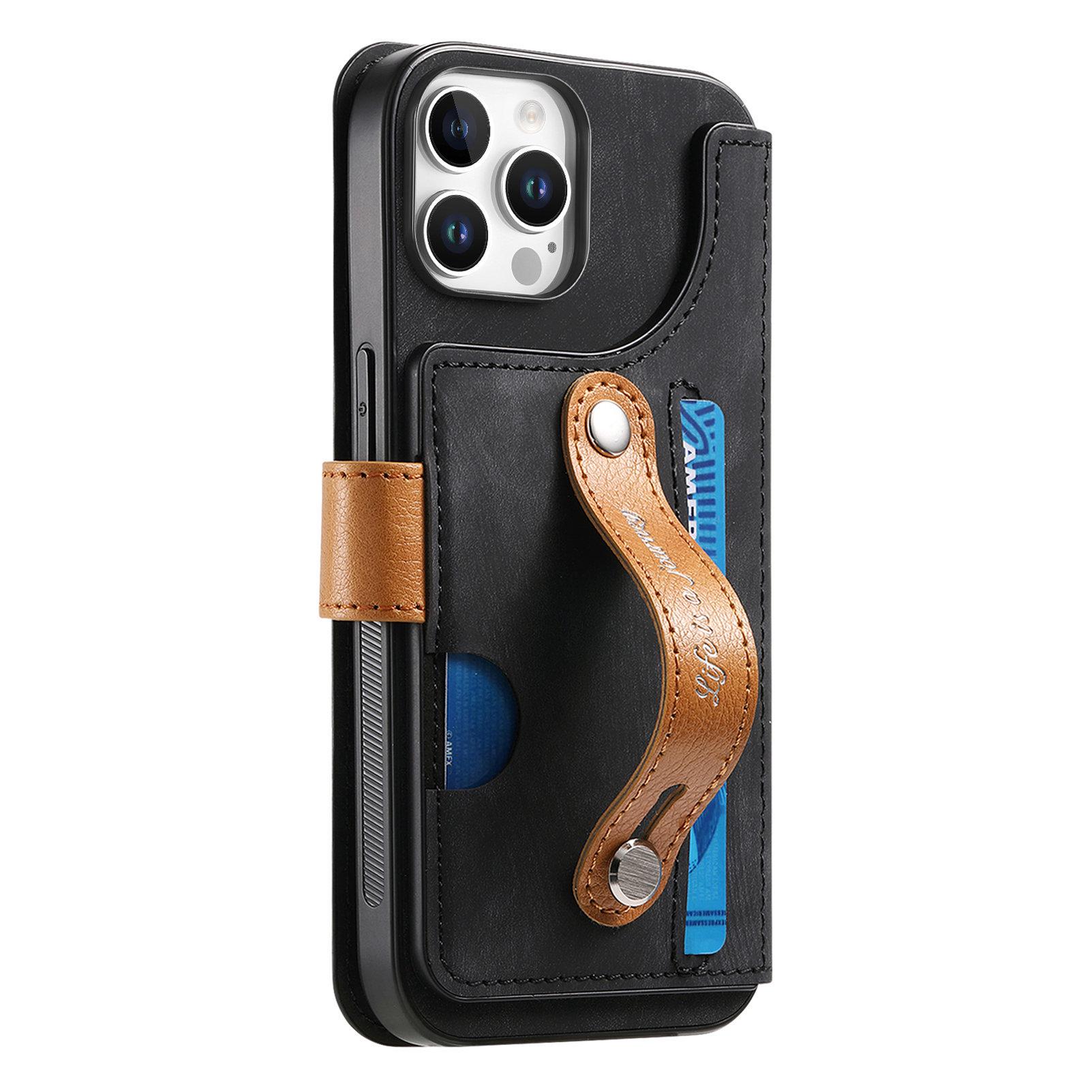 Vintage Wristband Phone Case with Card Slot for Apple 17/16E/15 Pro Max 15 чёрный
Vintage Wristband Phone Case with Card Slot for Apple 17/16E/15 Pro Max 15 чёрный