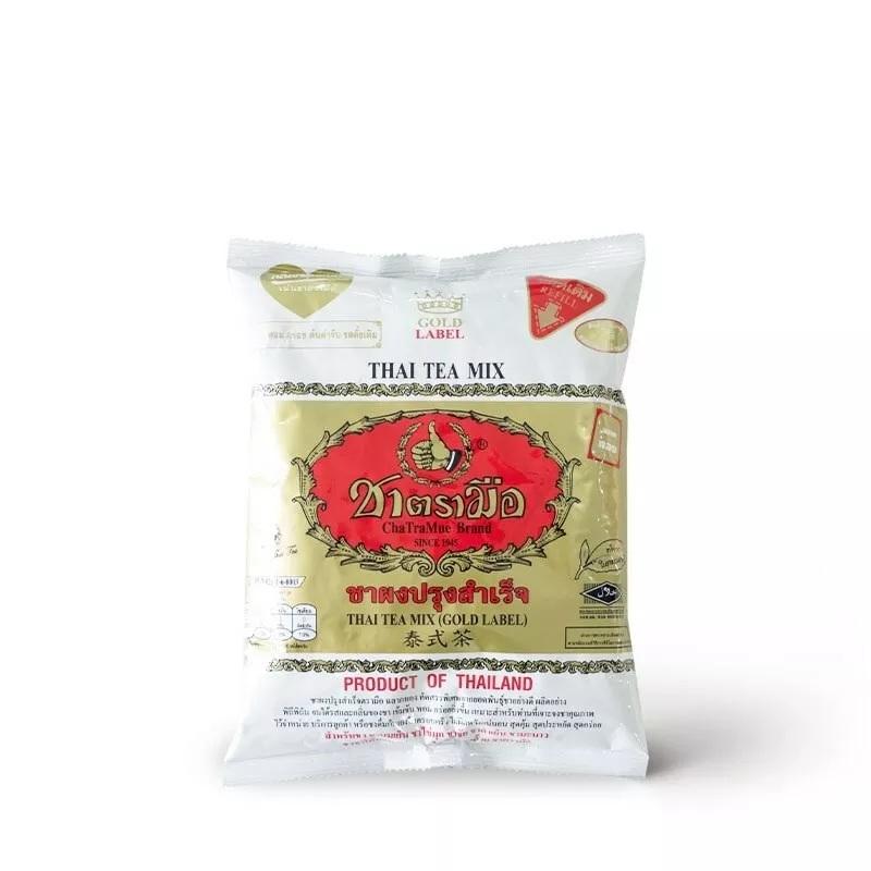 Тайська чайна суміш Cha Tra Mue Gold Label 400 г Чай з молоком/Чай з лимоном 400g золотий
Тайська чайна суміш Cha Tra Mue Gold Label 400 г Чай з молоком/Чай з лимоном 400g золотий