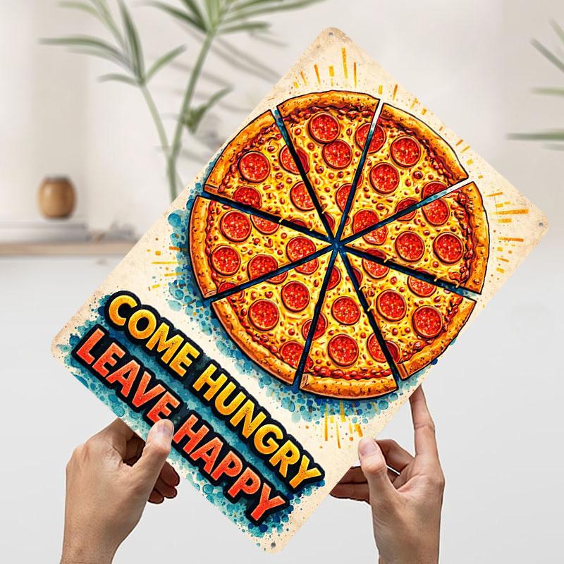 Pepperoni Pizza Watercolor Art Printed Poster Customized Wall Art Retro Vintage Metal Tin Signs for Decoration Living Room Decor 20x30cm(7.8x11.8inch)
Pepperoni Pizza Watercolor Art Printed Poster Customized Wall Art Retro Vintage Metal Tin Signs for Decoration Living Room Decor 20x30cm(7.8x11.8inch)