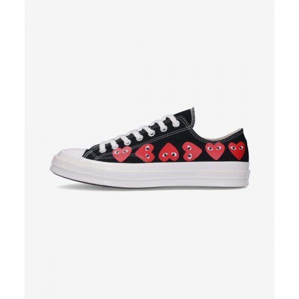 Comme Des Garcons Comme Des Garcons Play X Converse Converse Chuck 70 Multi Heart Low Top Sneakers 12
Comme Des Garcons Comme Des Garcons Play X Converse Converse Chuck 70 Multi Heart Low Top Sneakers 12