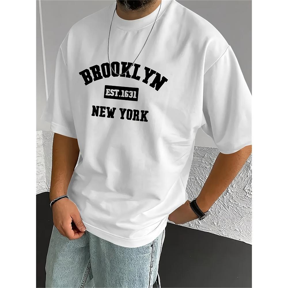 Футболка Brooklyn Est.1631, М яка, Дихаюча та Стійка до Вицвітання, Класичний Крій для Повсякденного Носіння XL білий
Футболка Brooklyn Est.1631, М яка, Дихаюча та Стійка до Вицвітання, Класичний Крій для Повсякденного Носіння XL білий