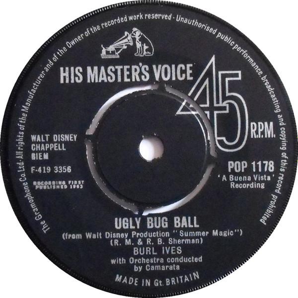 7inch Record BURL IVES - Ugly Bug Ball POP1178 His Master s Vo 1963 UK Pop Used
7inch Record BURL IVES - Ugly Bug Ball POP1178 His Master s Vo 1963 UK Pop Used