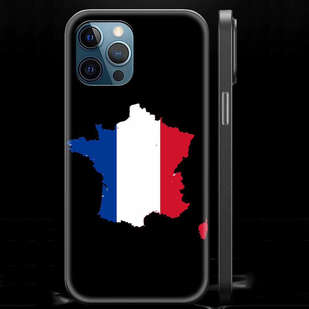 France Flag Emblem Luxury Phone Case For iPhone 13 15 14 12 11 Pro MAX XR X SE XS 7 8 Plus Soft Silicone Black Matte Cover iPhone X XS
France Flag Emblem Luxury Phone Case For iPhone 13 15 14 12 11 Pro MAX XR X SE XS 7 8 Plus Soft Silicone Black Matte Cover iPhone X XS