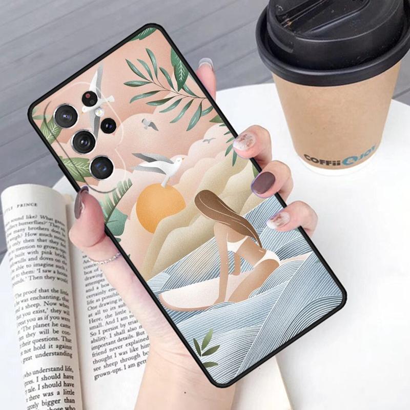 Surfboard Surfing Surf Girl phone case Cover For Samsung Galaxy S24 S25 Ultra S21 S22 Ultra S10E Note 10 Plus Note 20 FE S23 For Note10 Pro(Plus)
Surfboard Surfing Surf Girl phone case Cover For Samsung Galaxy S24 S25 Ultra S21 S22 Ultra S10E Note 10 Plus Note 20 FE S23 For Note10 Pro(Plus)
