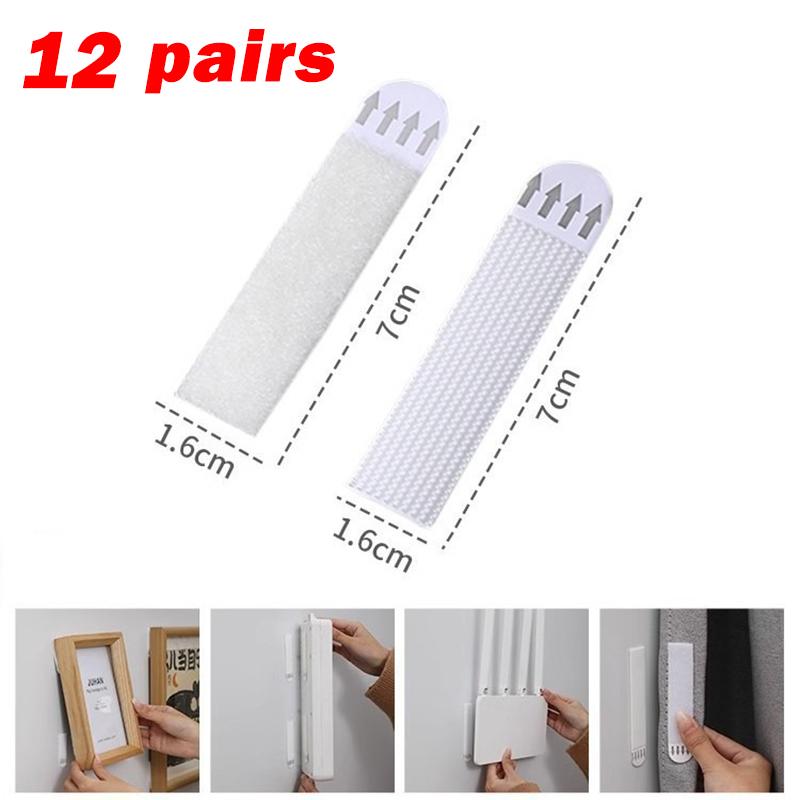 12/24pairs Tape Double Sided Strips Adhesive Hanging Mounting Picture Wall Stickers Sticky Removable Pads Sticker Poster Frame
12/24pairs Tape Double Sided Strips Adhesive Hanging Mounting Picture Wall Stickers Sticky Removable Pads Sticker Poster Frame