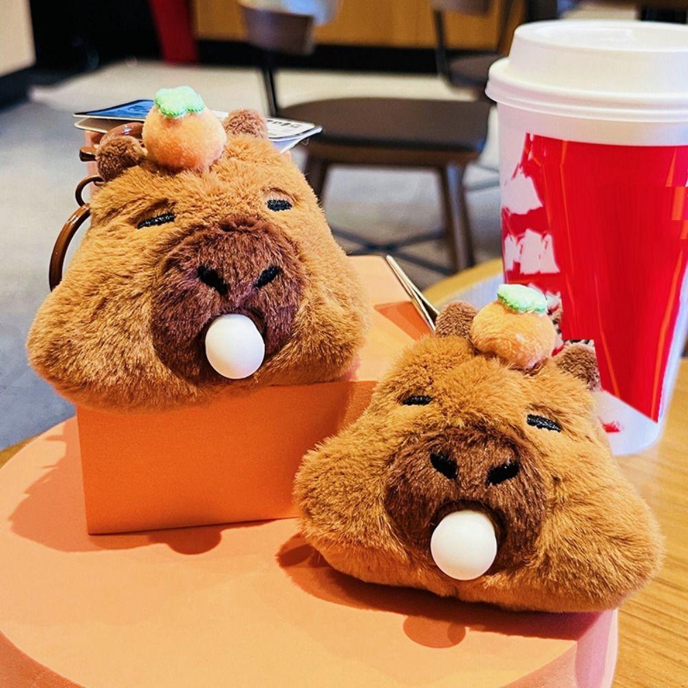 Cute Capybara Pendant Accessories Stuffed Plushy Doll New Fluffty Animal Doll Girl Gifts
Cute Capybara Pendant Accessories Stuffed Plushy Doll New Fluffty Animal Doll Girl Gifts