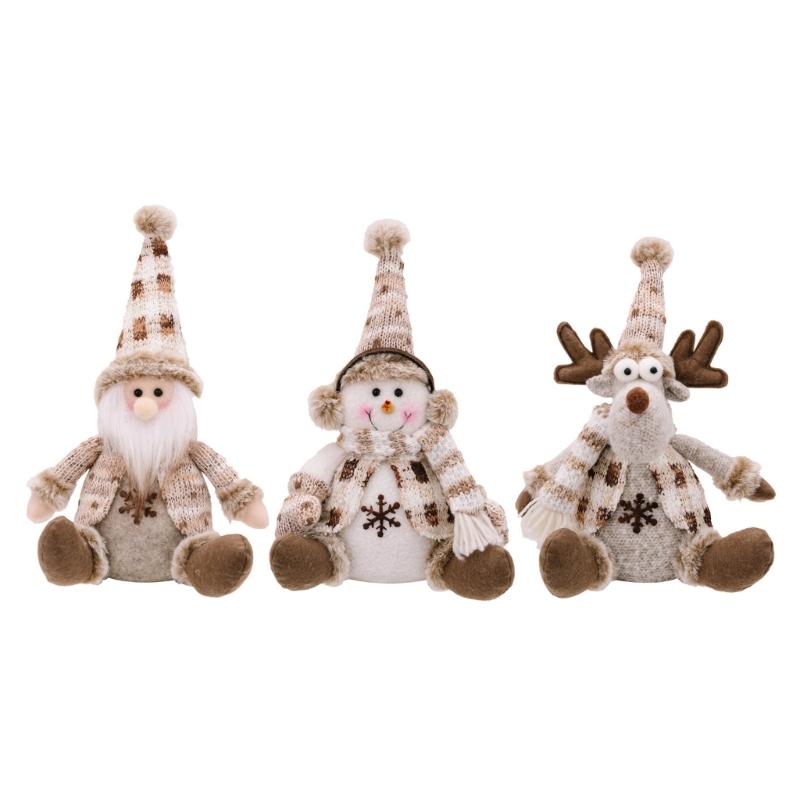 Festival Sitting Doll Plush Christmas Ornament European Charm Soft Knit Sitting Christmas Figure Home Decoration 1
Festival Sitting Doll Plush Christmas Ornament European Charm Soft Knit Sitting Christmas Figure Home Decoration 1