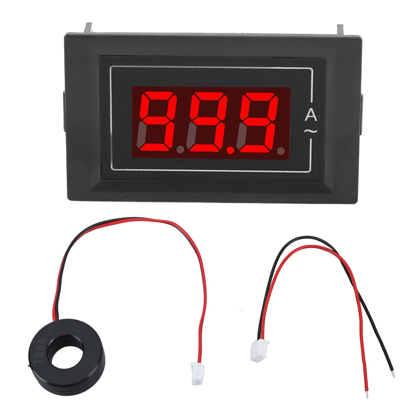 Electric Current Meter 1 Phase 2 Wire Current Tester Monitor Ammeter AC 220V 0100A
Electric Current Meter 1 Phase 2 Wire Current Tester Monitor Ammeter AC 220V 0100A