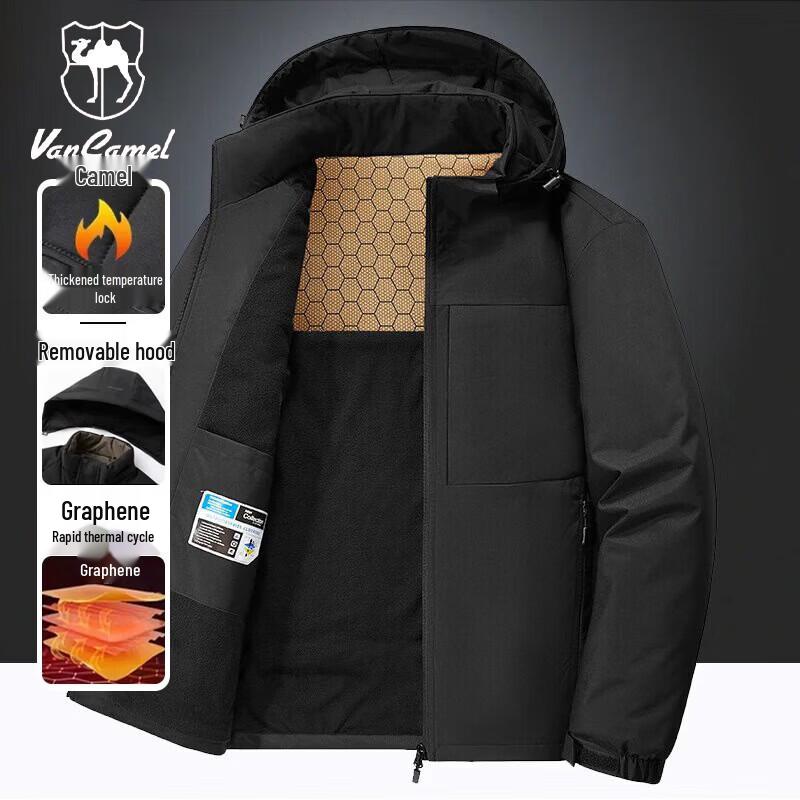 VANCAMEL Men s Hooded Padded Winter Jacket M
VANCAMEL Men s Hooded Padded Winter Jacket M