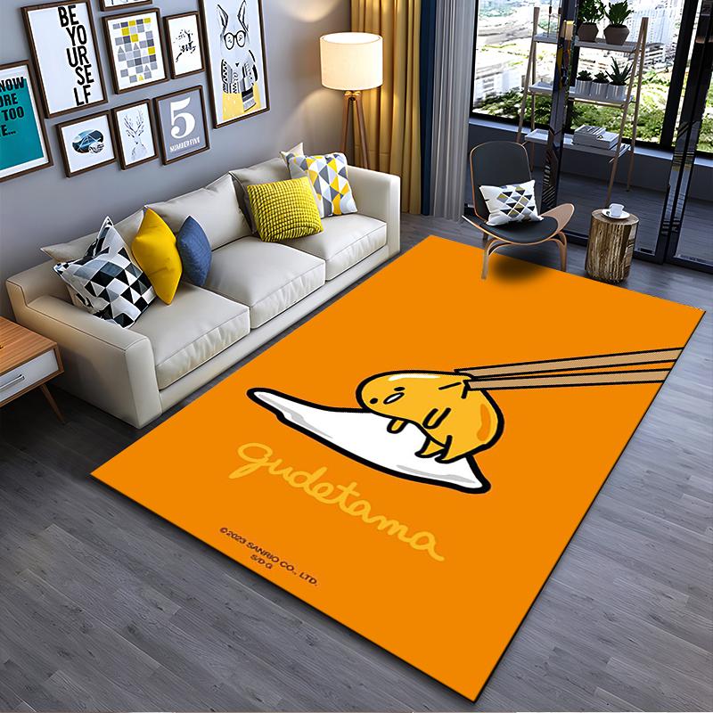Cartoon Gudetama Orange Carpet with Chopsticks Design Home Decor Suitable for use as an anti-slip for living room bedroom sofas 40x60cm( 15x23in )
Cartoon Gudetama Orange Carpet with Chopsticks Design Home Decor Suitable for use as an anti-slip for living room bedroom sofas 40x60cm( 15x23in )