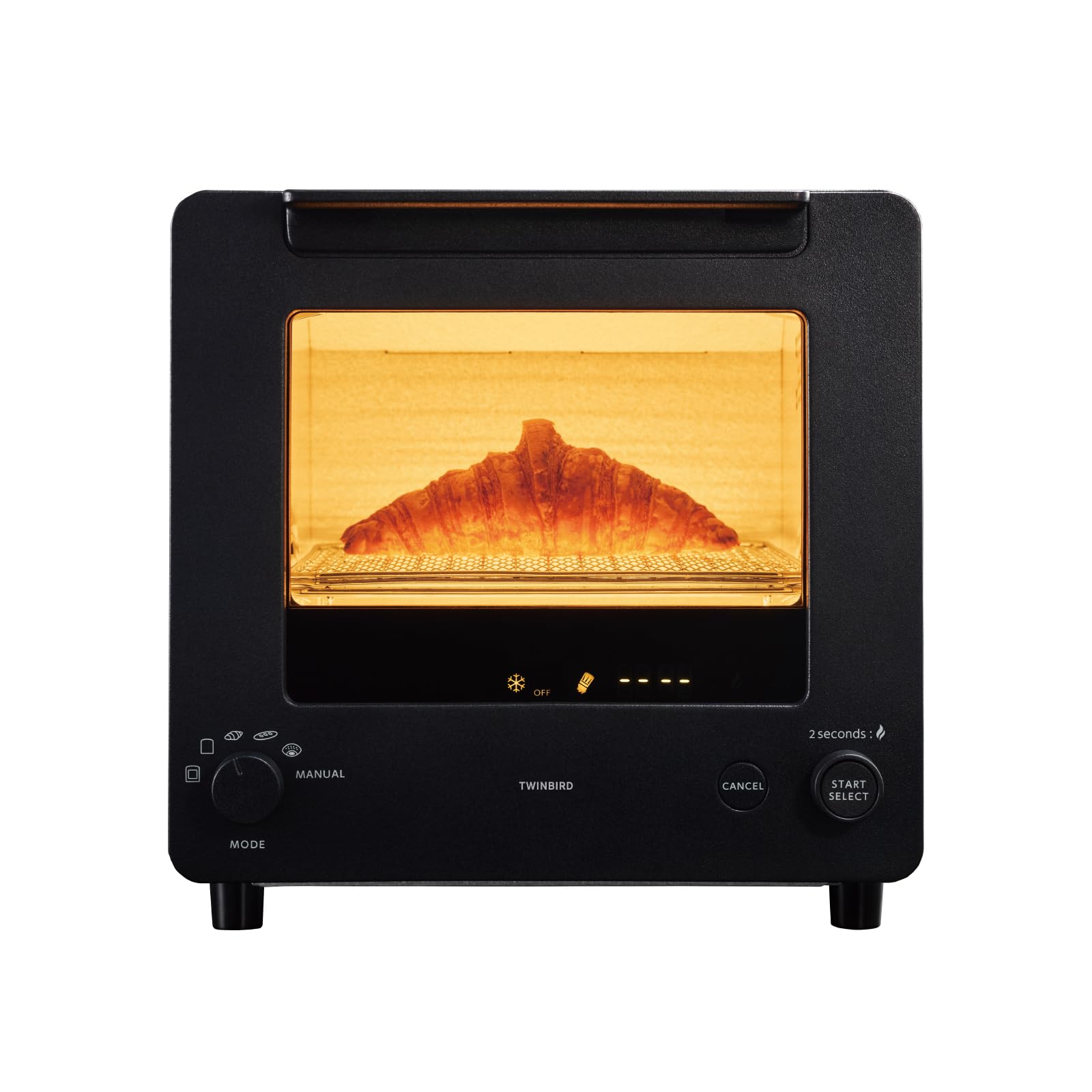 Тостер Twin Bird Tsubame Sanjo Takumi Blanche, духовка, тостер, 2 предмета, выпечка, 120℃ - 260℃, 8 уровней регулировки температуры, датчик в комплекте, черный [1
Тостер Twin Bird Tsubame Sanjo Takumi Blanche, духовка, тостер, 2 предмета, выпечка, 120℃ - 260℃, 8 уровней регулировки температуры, датчик в комплекте, черный [1