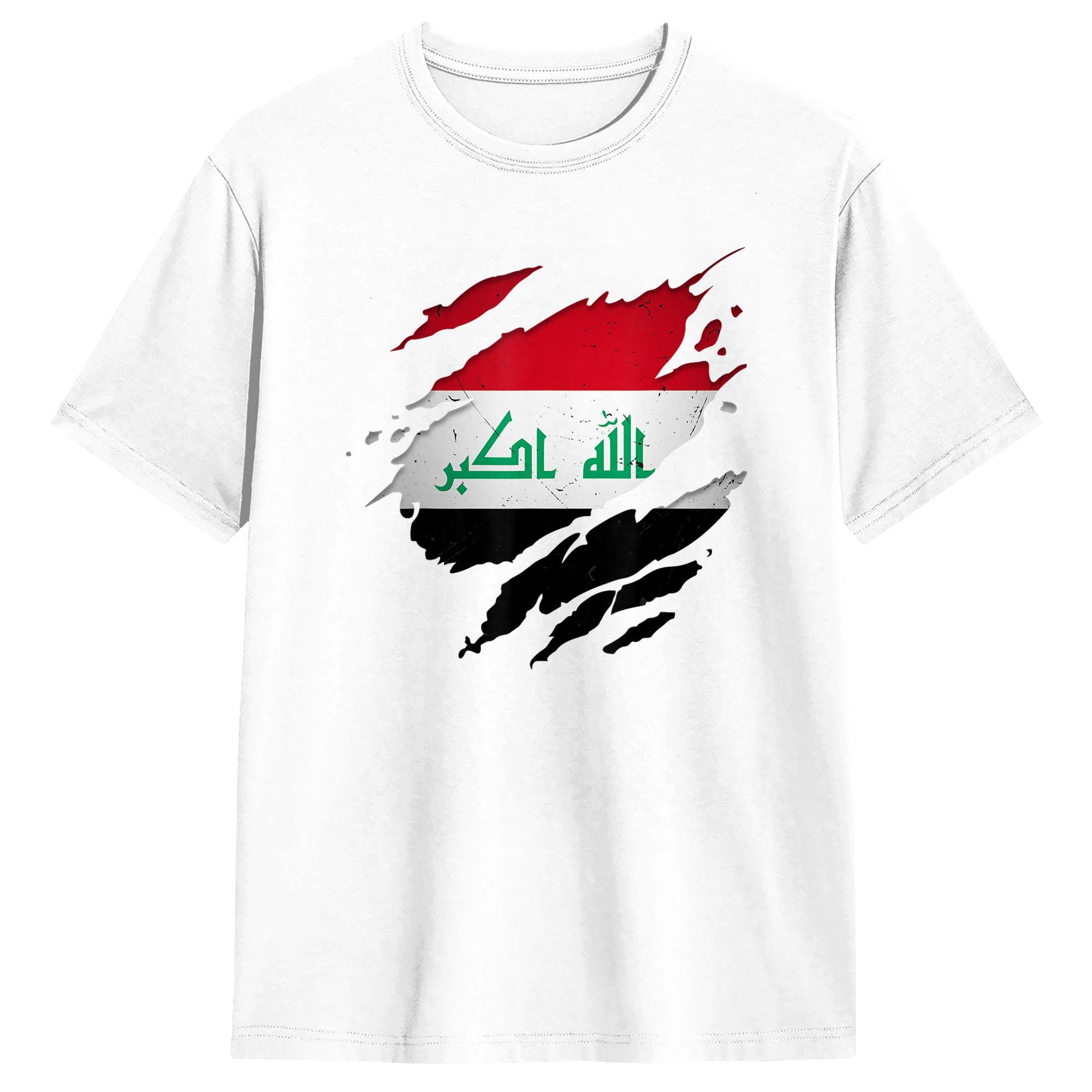Novelty Iraqi Iraq Flag T-Shirt for Men Crewneck Cotton T Shirts Short Sleeve Tee Shirt Unique Clothes S разноцветный
Novelty Iraqi Iraq Flag T-Shirt for Men Crewneck Cotton T Shirts Short Sleeve Tee Shirt Unique Clothes S разноцветный